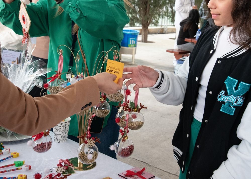 Christmas Charity Markets run by Junior School and High School